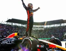 F1墨西哥：红牛又是单车作战，维斯塔潘创历史平纪录，法拉利闹笑话！