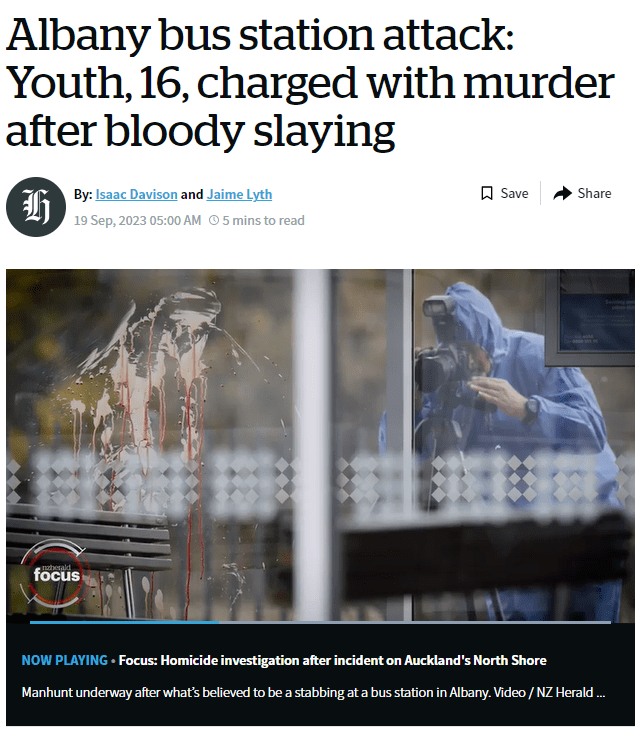 奥克兰Albany凶案，1人死亡，鲜血溅满站台！16岁嫌犯在汉密尔顿被捕！